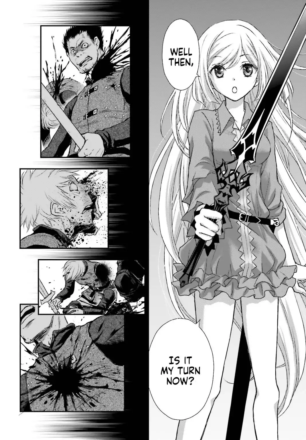 Shinigami ni Sodaterareta Shoujo wa Shikkoku no Tsurugi wo Mune ni Idaku Chapter 1 15